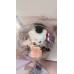 波波球小熊花束-26公分紫色