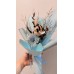 畢業花束-BEE葉花束藍色