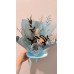 畢業花束-BEE葉花束藍色