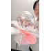 波波球小熊花束-26公分粉色