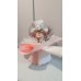 波波球小熊花束-26公分粉色