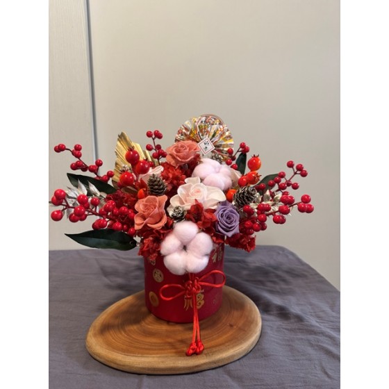 永生桌花-鴻運當頭