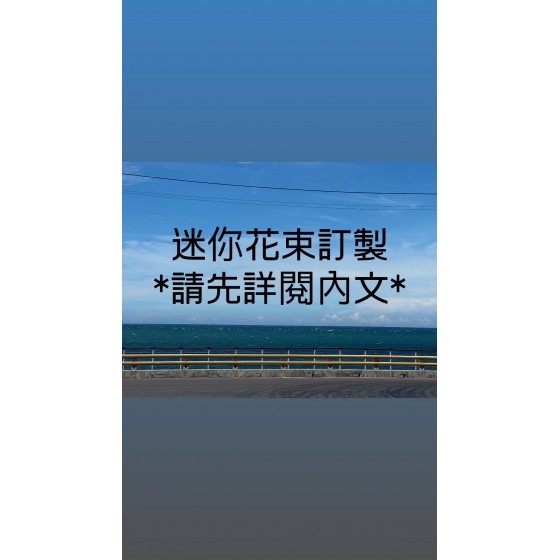 訂製迷你花束(20~25公分)