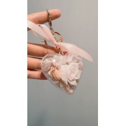 永生花球-愛心粉粉 永生花球-愛心粉粉