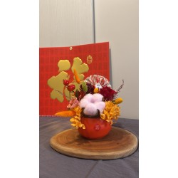 永生桌花-柿柿如意 永生桌花-柿柿如意